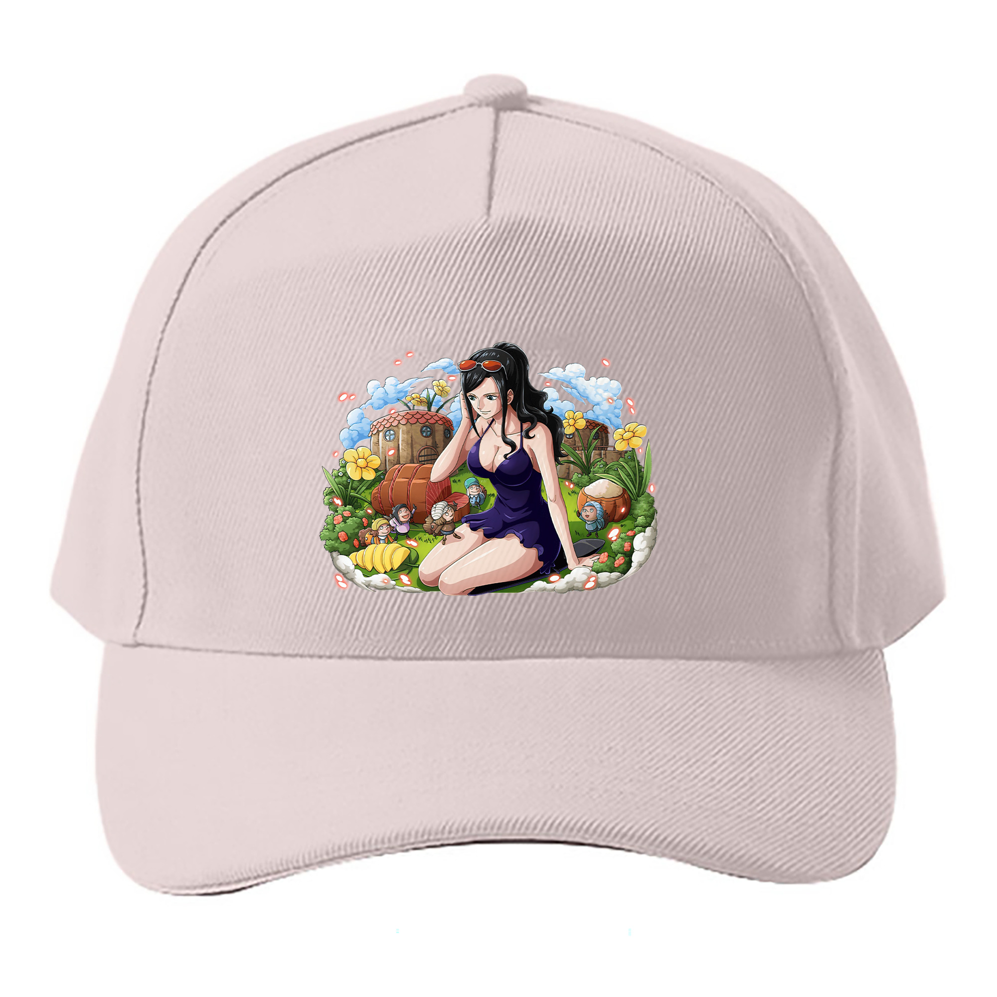 （画像用） ワンピース ニコ・ロビン ONE PIECE Nico Robin ベースボールキャップ 綿100％ 男女兼用 帽子 スポーツ